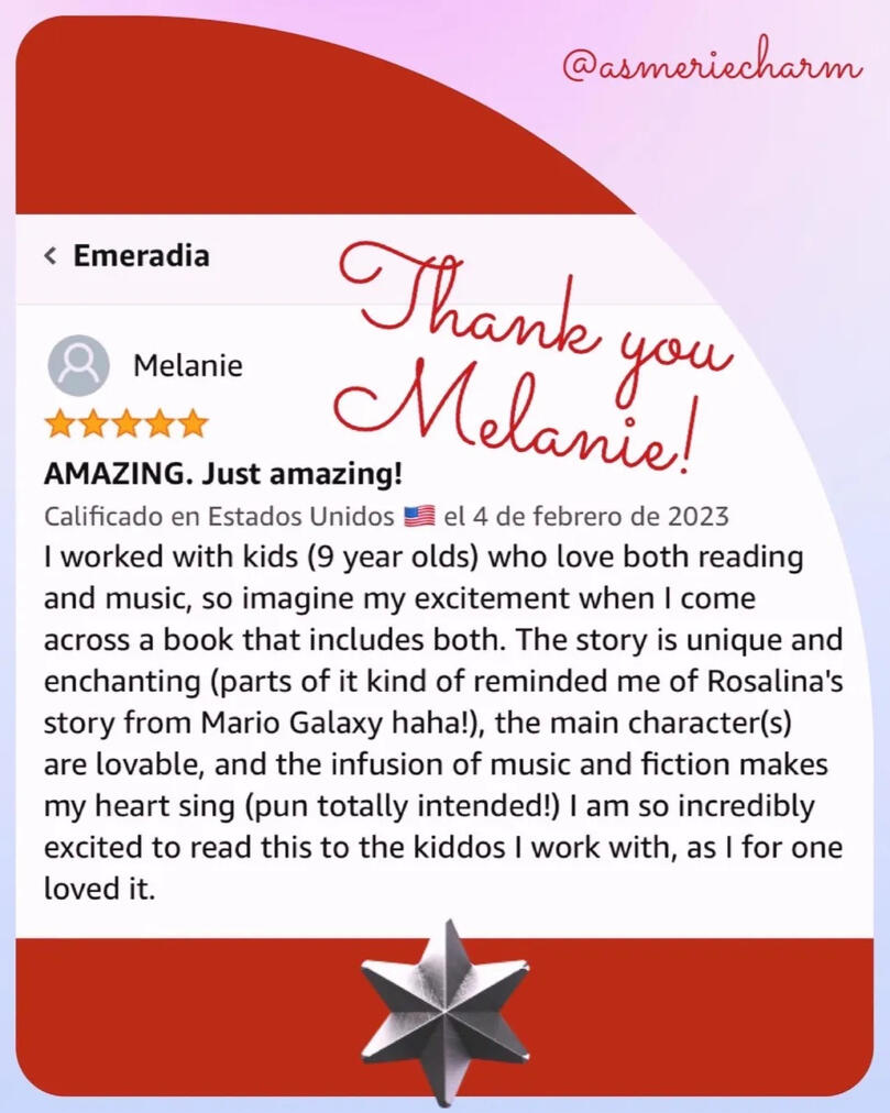Thank you Melanie!